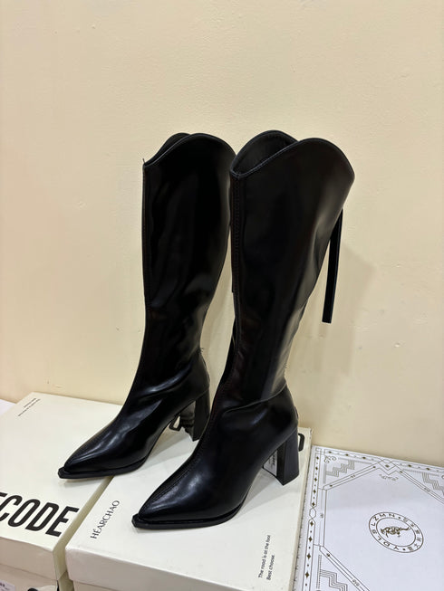 Over knee - Length Pointed -Toe Boots